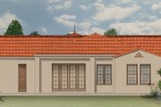Mediterranean Style House Plan - 4 Beds 3 Baths 2031 Sq/Ft Plan #1058-7 