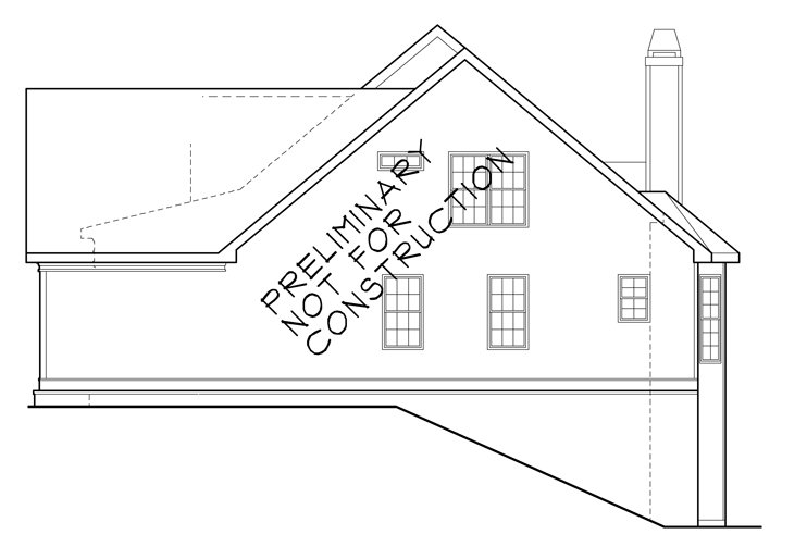 Classical Style House Plan - 3 Beds 2.5 Baths 1933 Sq/Ft