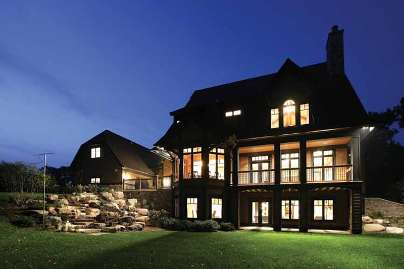 House Design - Exterior - Rear Elevation 4 for Craftsman House Plan #928-32 - 4 bed, 3.5 bath