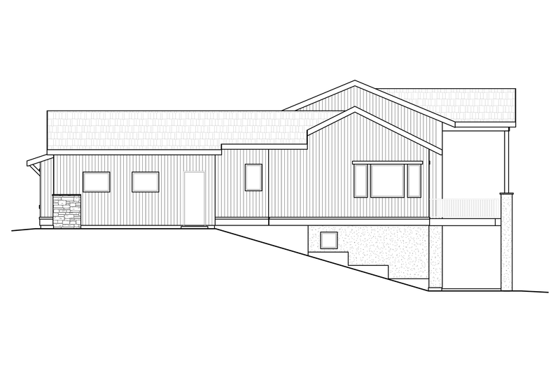 Home Plan - Exterior - Other Elevation 1 for Modern House Plan #1108-4 - 4 bed, 3.5 bath