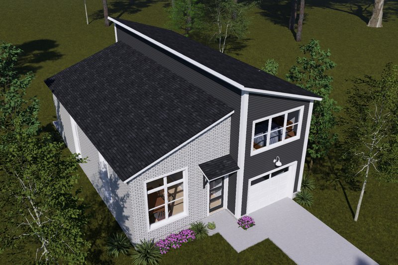 Dream House Plan - Exterior - Other Elevation 5 for Modern House Plan #513-2477 - 3 bed, 3 bath