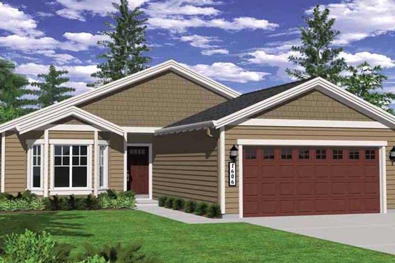 House Plan Design - Craftsman Exterior - Front Elevation Plan #943-20