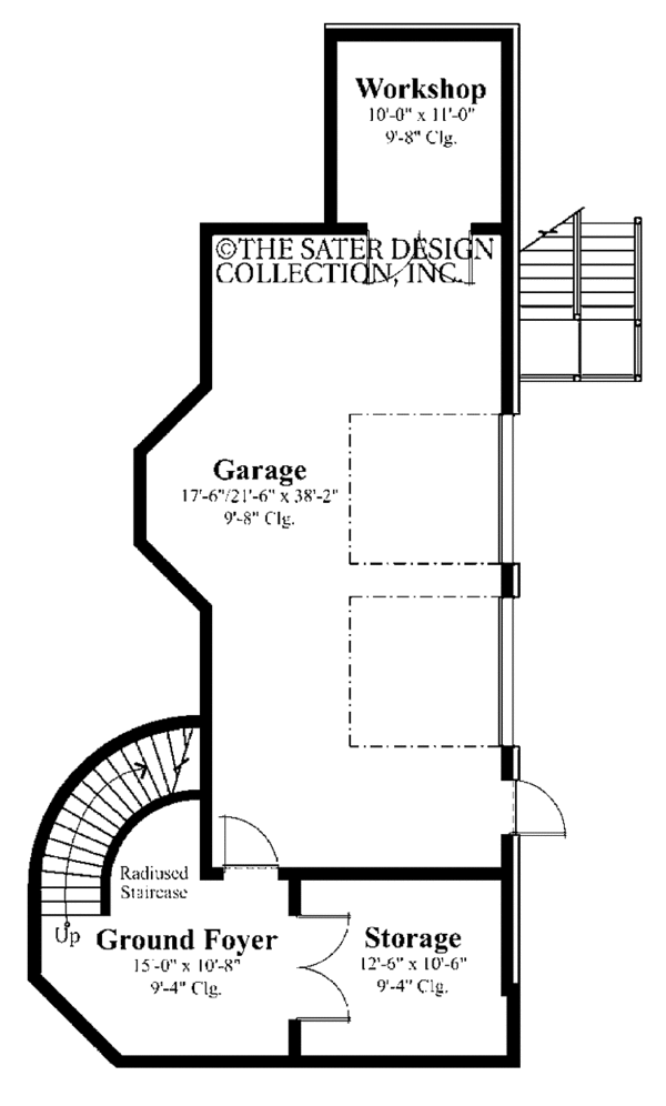 Home Plan - Victorian Floor Plan - Lower Floor Plan #930-166