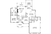 Country Style House Plan - 3 Beds 2.5 Baths 2250 Sq/Ft Plan #929-324 