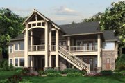 Craftsman Style House Plan - 5 Beds 4 Baths 5515 Sq/Ft Plan #132-561 