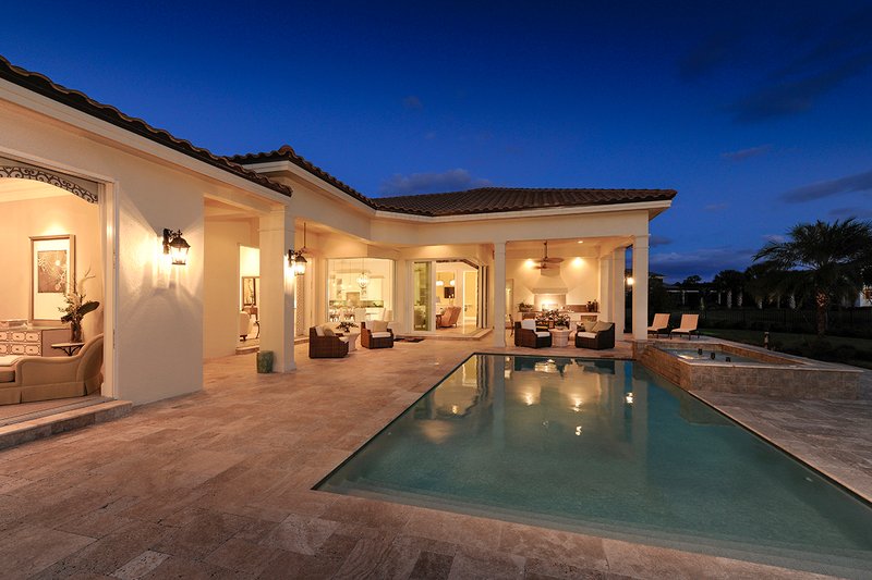 Dream House Plan - Exterior - Rear Elevation 2 for Mediterranean House Plan #930-508 - 4 bed, 4.5 bath