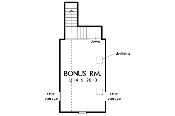 Floor Plan - Other Floor for Ranch House Plan #929-301 - 4 bed, 2.5 bath