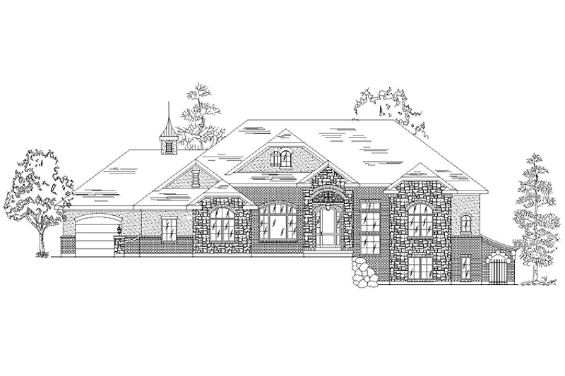 Home Plan - Exterior - Front Elevation 3 for Country House Plan #945-120 - 3 bed, 2.5 bath