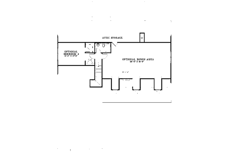 Dream House Plan - Floor Plan - Upper Floor for Craftsman House Plan #17-2679 - 3 bed, 2.5 bath