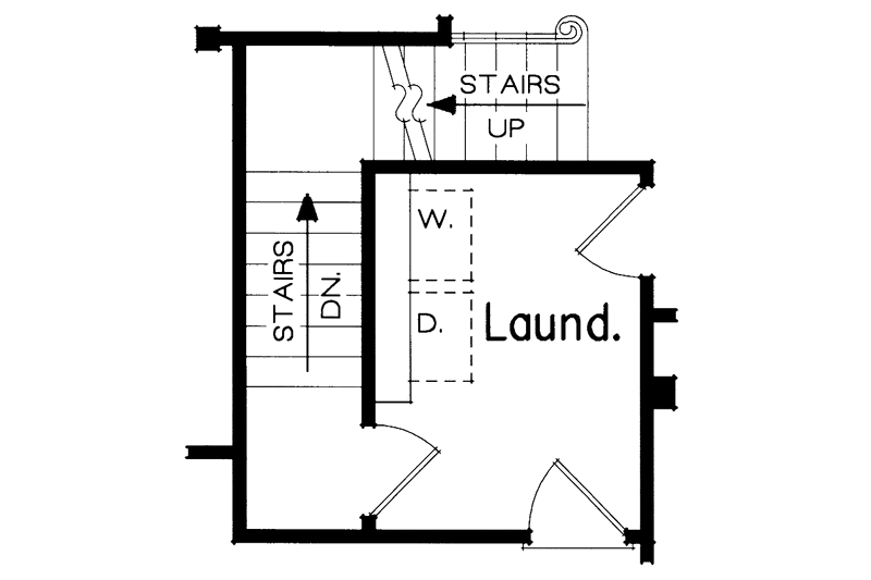 Home Plan - Floor Plan - Other Floor 1 for Country House Plan #927-739 - 3 bed, 2 bath