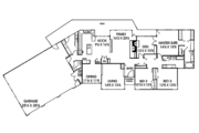 Contemporary Style House Plan - 3 Beds 2.5 Baths 2518 Sq/Ft Plan #60-750 