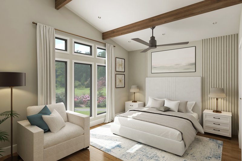 Dream House Plan - Interior - Master Bedroom for Contemporary House Plan #45-621 - 3 bed, 2 bath