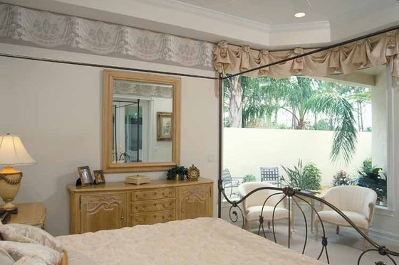 Interior - Bedroom for Mediterranean House Plan #930-24 - 3 bed, 3 bath
