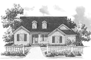 Country Style House Plan - 3 Beds 2 Baths 1487 Sq/Ft Plan #930-233 