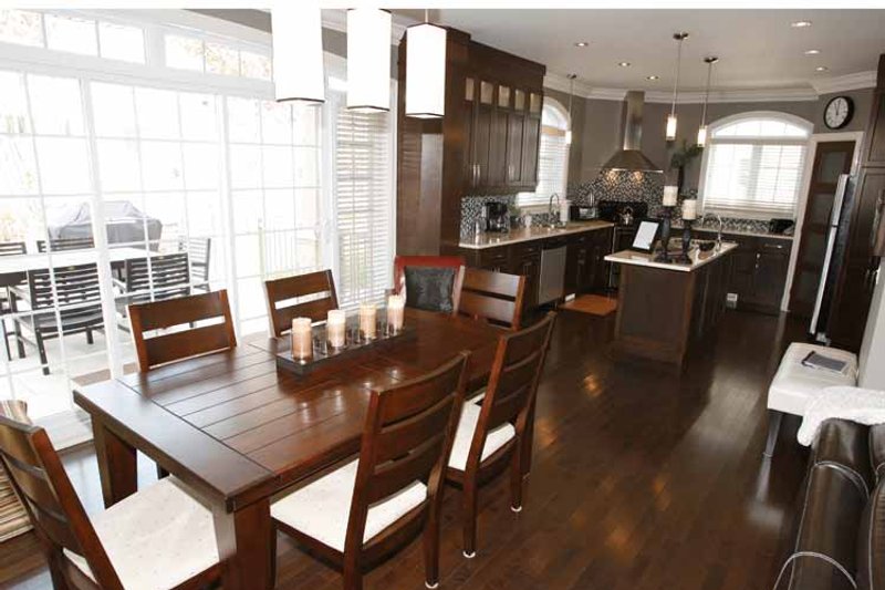 Home Plan - Interior - Dining Room for European House Plan #23-2547 - 3 bed, 1.5 bath