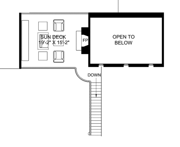 Architectural House Design - Mediterranean Floor Plan - Other Floor Plan #944-1