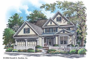 Traditional Exterior - Front Elevation Plan #929-740