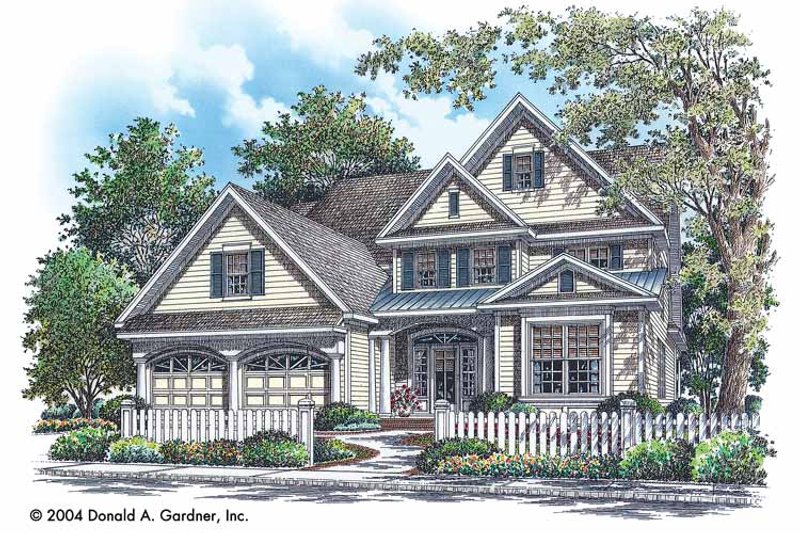 Home Plan - Traditional Exterior - Front Elevation Plan #929-740