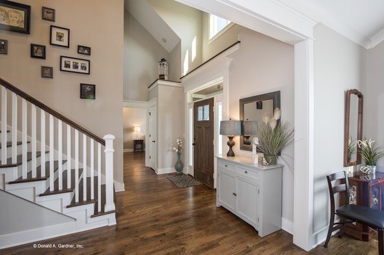 Interior - Entry for Traditional House Plan #929-770 - 3 bed, 2.5 bath