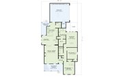 Farmhouse Style House Plan - 3 Beds 2 Baths 1601 Sq/Ft Plan #17-1126 Floor 