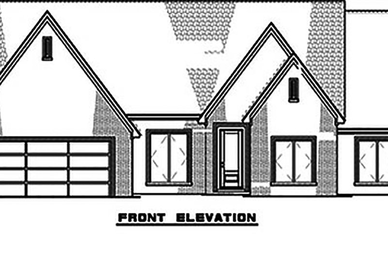 Dream House Plan - Exterior - Front Elevation 3 for European House Plan #923-187 - 4 bed, 2.5 bath
