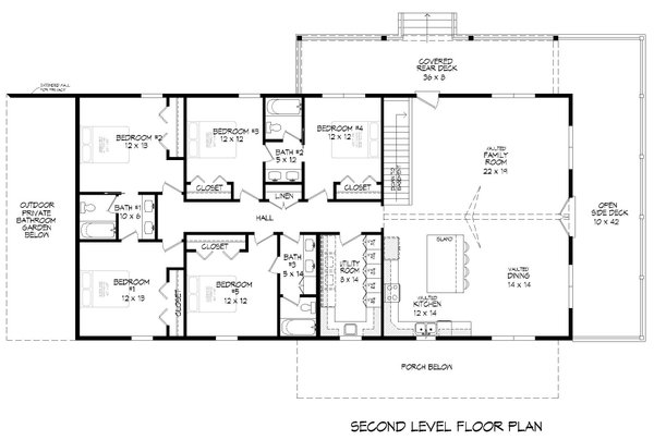 Home Plan - Barndominium Floor Plan - Upper Floor Plan #932-578