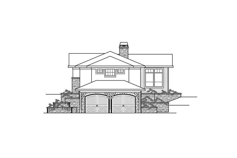 Dream House Plan - Exterior - Other Elevation 1 for European House Plan #124-1062 - 3 bed, 3.5 bath