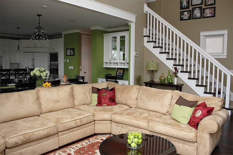 Home Plan - Great Room - 3150 square foot craftsman home
