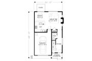 Craftsman Style House Plan - 3 Beds 2.5 Baths 1412 Sq/Ft Plan #53-563 