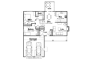 Craftsman Style House Plan - 4 Beds 3 Baths 2121 Sq/Ft Plan #928-138 