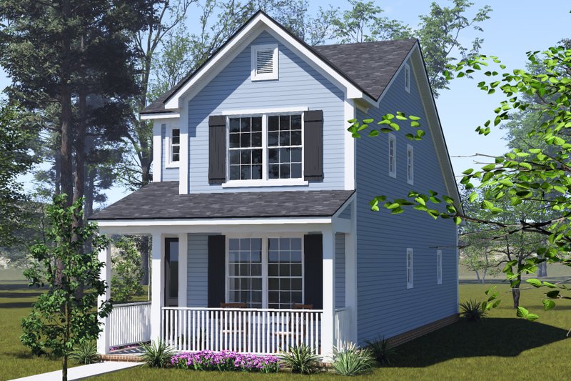 Dream House Plan - Exterior - Other Elevation for Cottage House Plan #513-2439 - 3 bed, 3 bath