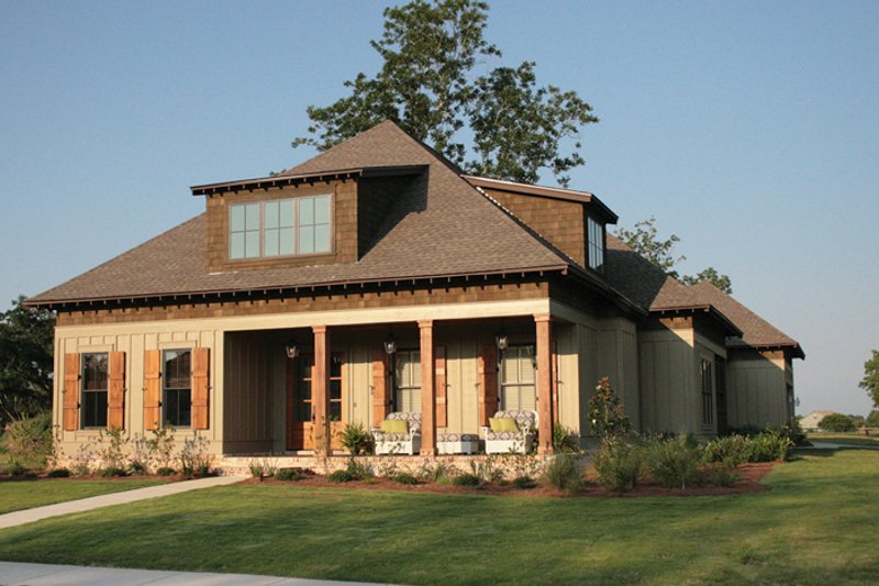 House Plan Design - Exterior - Front Elevation 3 for Craftsman House Plan #37-279 - 5 bed, 4 bath