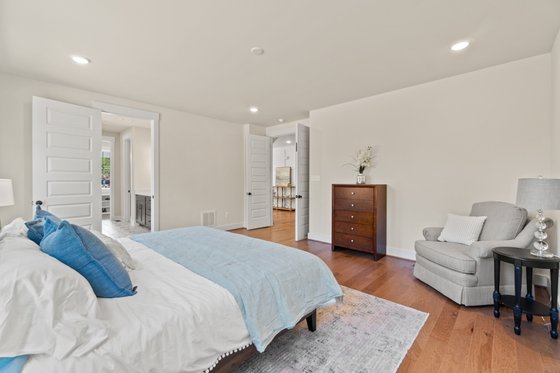 Interior - Master Bedroom 1 for Farmhouse House Plan #51-1213 - 4 bed, 3.5 bath