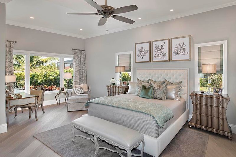 Dream House Plan - Interior - Master Bedroom for Mediterranean House Plan #1017-166 - 4 bed, 4.5 bath