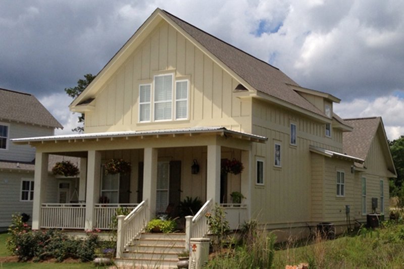 House Design - Exterior - Front Elevation 4 for Farmhouse House Plan #430-76 - 3 bed, 2.5 bath
