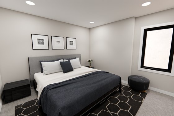 Interior - Bedroom 1 for Modern House Plan #51-1281 - 5 bed, 3.5 bath