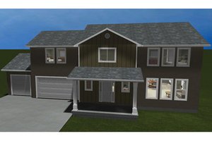 Traditional Exterior - Front Elevation Plan #1060-15