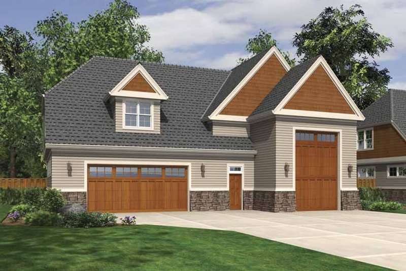 Home Plan - Exterior - Front Elevation Plan #48-881
