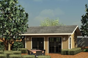 Traditional Exterior - Front Elevation Plan #499-2