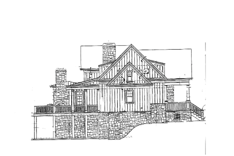 Home Plan - Exterior - Other Elevation for Craftsman House Plan #429-272 - 3 bed, 3.5 bath