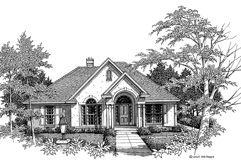 House Blueprint - Contemporary Exterior - Front Elevation Plan #952-224