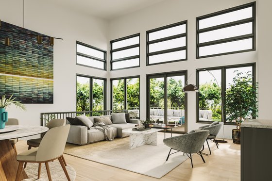 Photo 3 for Modern House Plan #23-2747 - 2 bed, 1 bath