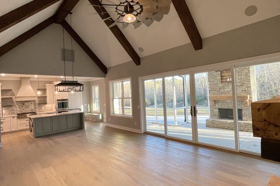 Interior - Family Room 3 for Craftsman House Plan #437-111 - 4 bed, 3.5 bath