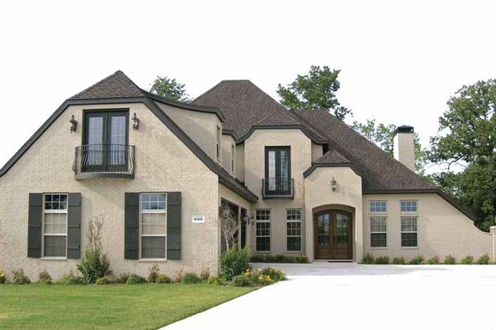 Exterior - Front Elevation 6 for Contemporary House Plan #11-273 - 4 bed, 2 bath