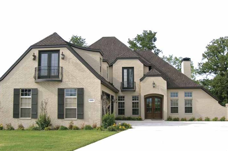Home Plan - Exterior - Front Elevation 6 for Contemporary House Plan #11-273 - 4 bed, 2 bath