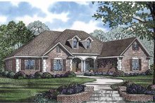 Home Plan - Colonial Exterior - Front Elevation Plan #17-2847