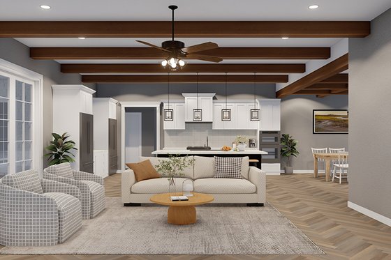 Interior - Other 2 for Craftsman House Plan #923-306 - 4 bed, 3.5 bath