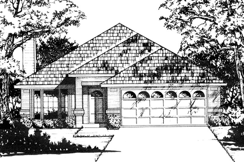 House Plan Design - Traditional Exterior - Front Elevation Plan #40-469