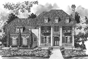 Classical Style House Plan - 4 Beds 2.5 Baths 2925 Sq/Ft Plan #930-251 