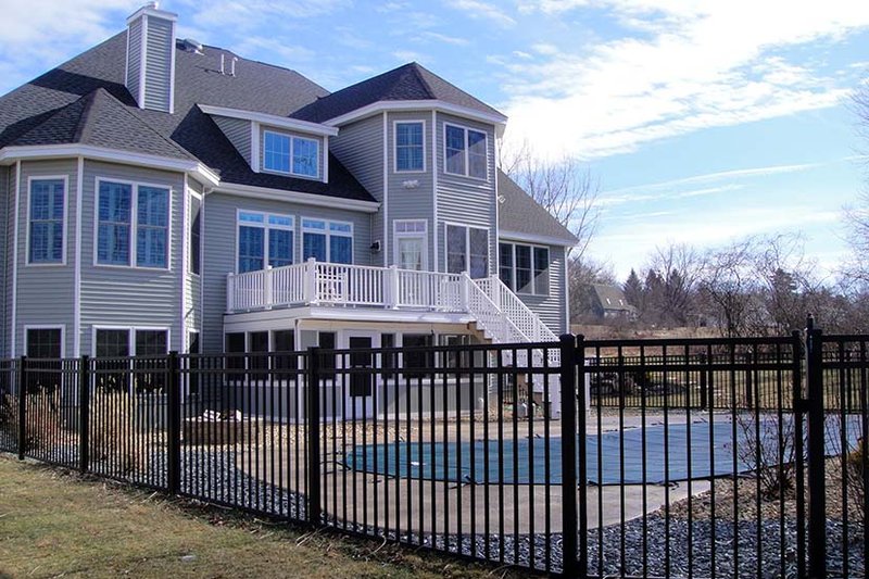 Home Plan - Exterior - Rear Elevation 1 for Country House Plan #927-642 - 4 bed, 3.5 bath
